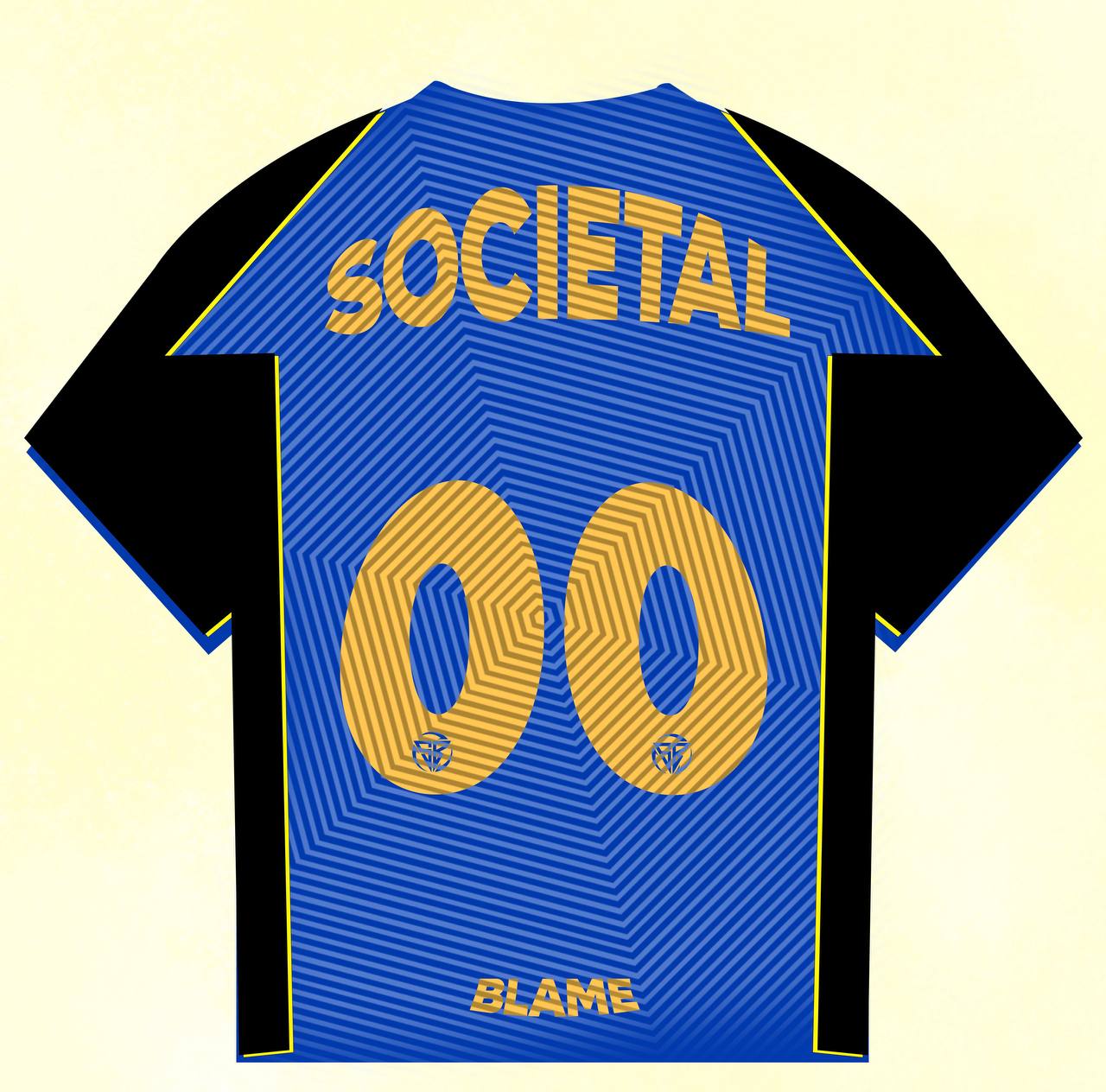 Societal Blame Jersey Back